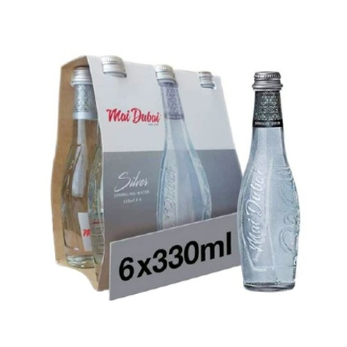 Mai Dubai Water Sparkling Glass Bottle 330 ml