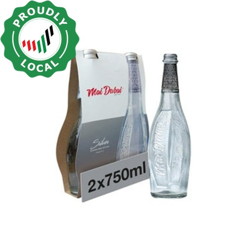 Mai Dubai Water Sparkling Glass Bottle 750 ml