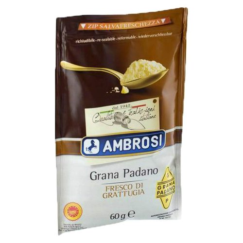 Ambrosi Grana Padano Fresh Grated Cheese (60g)