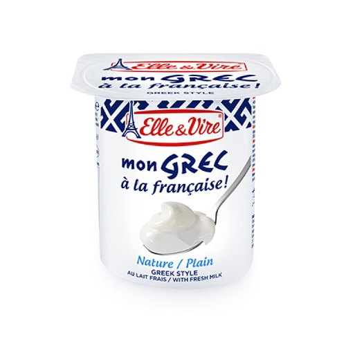 Elle & Vire Greek Plain Yogurt