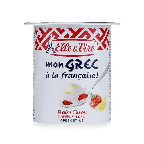 Elle & Vire Greek Strawberry / Lemon Yogurt