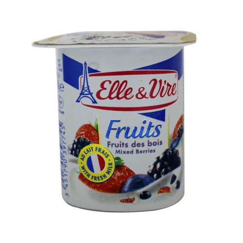 Elle & Vire Mixed Berry Yogurt