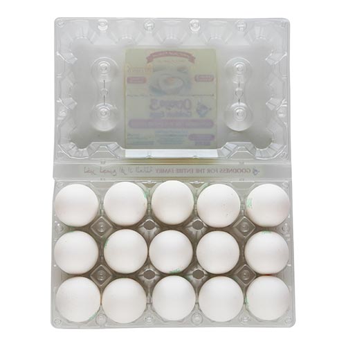 Omega 3 White Eggs 15pcs