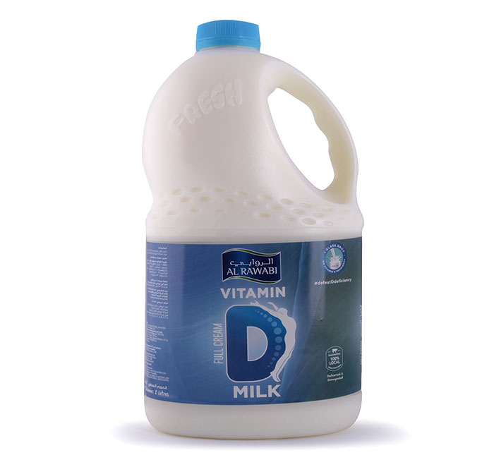 Vitamin D Full Fat Milk 2 Ltr