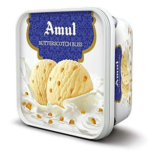 Amul Butterscotch Bliss Ice Cream