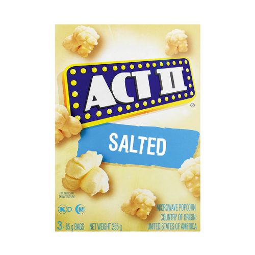 Act II Popcorn  Salted Flavour