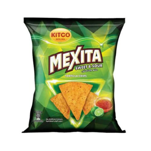 Mexita Tortilla Sweet &Sour Chips 180g