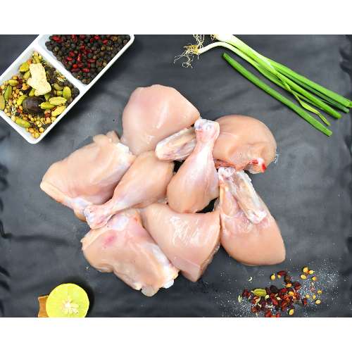 Fresh Chicken 8 Pieces (Skinless)