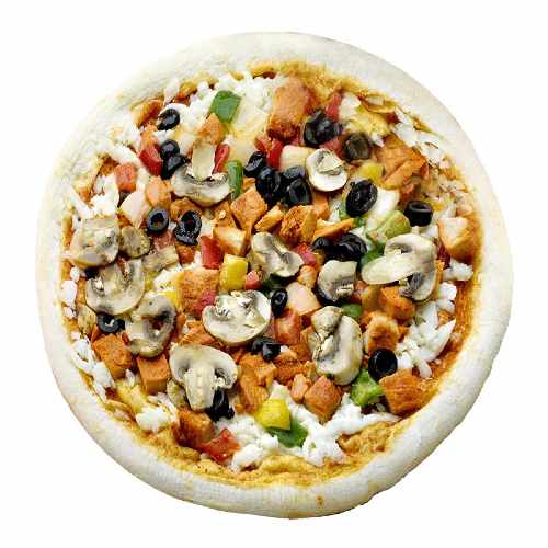 Large Bell Pepper Chicken Pizza