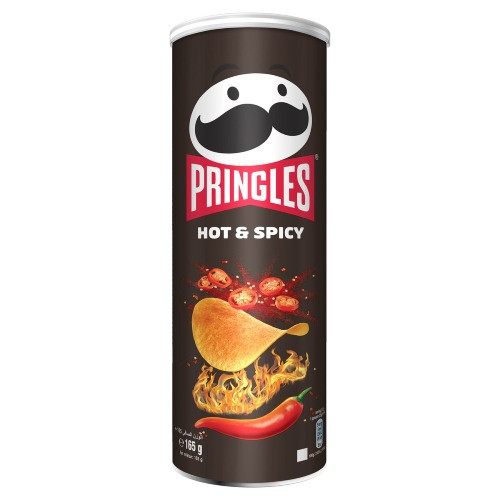 Pringles Hot And Spicy Chips 165g