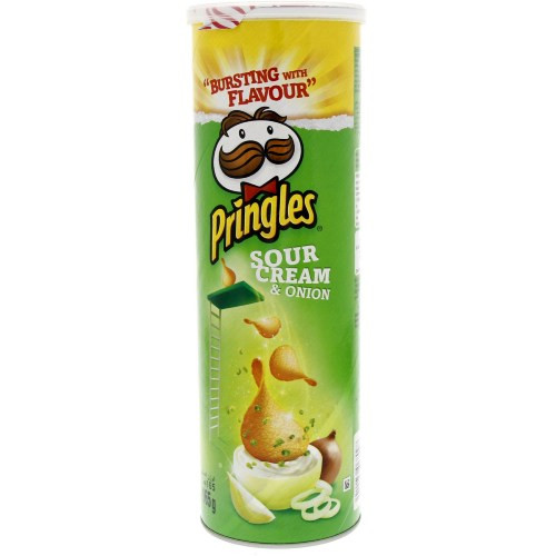 Pringles Sour Cream & Onion Chips 165g