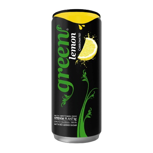 Green Cola Lemon Carbonated Drink