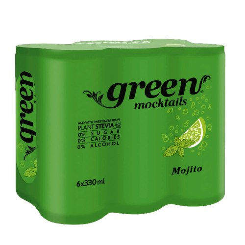 Green Cola Mocktail Mojito Drink (6x330ml)