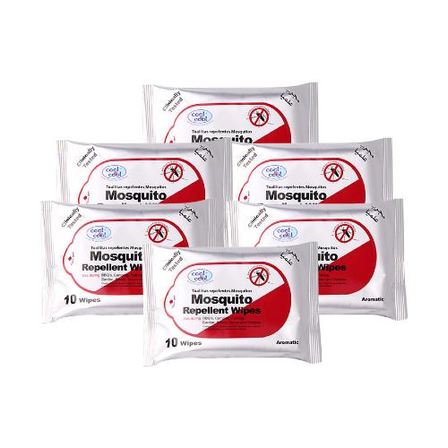 Mosquito Repellent Wipes (Pack of 6)