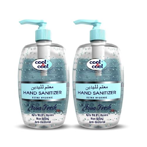 Aqua Fresh Hand Sanitizer 500ml (Pack of2)