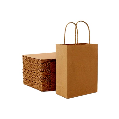 Small Brown Paper Bags (Pack Of 10)