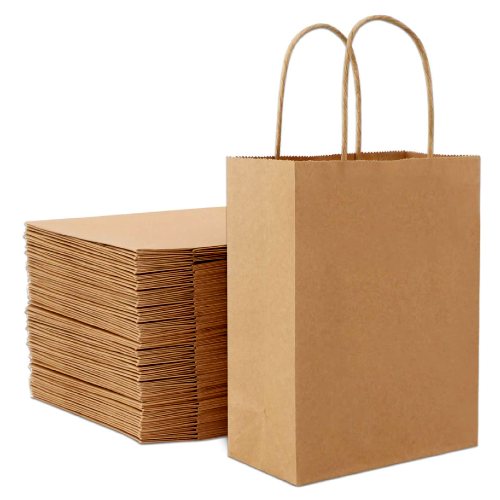 Large Brown Paper Bags (Pack Of 50)