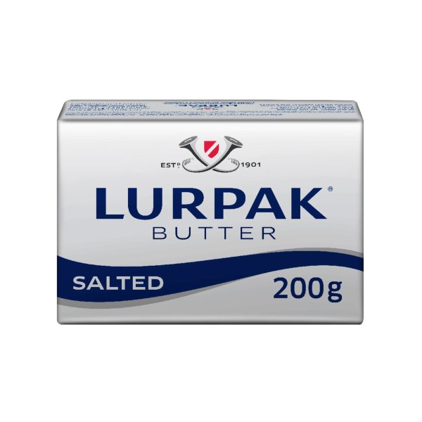 Lurpak Salted Butter Block 200g