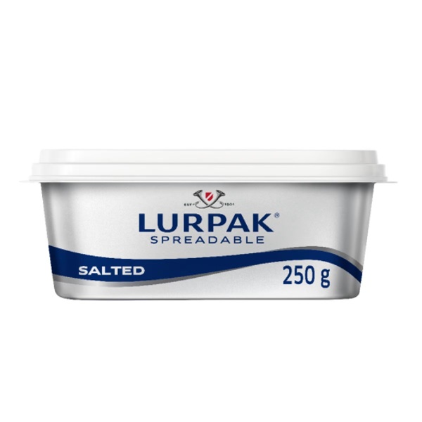Lurpak Spreadable Salted Butter 250g