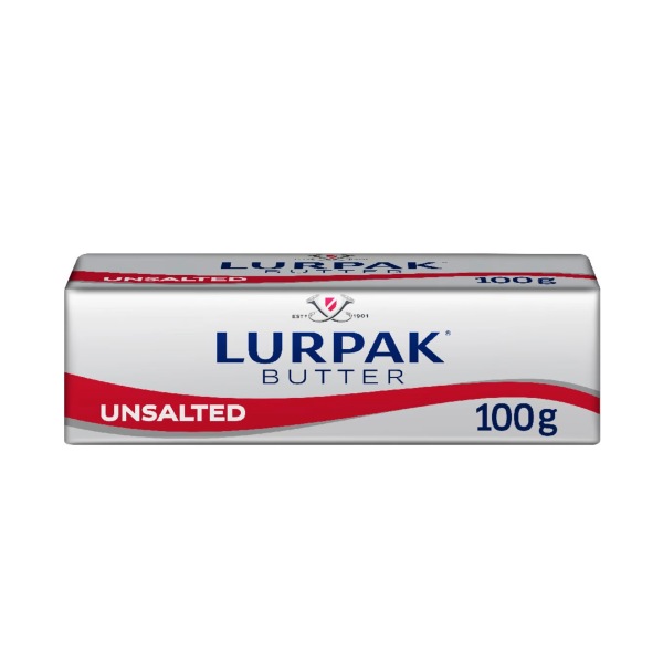 Lurpak Unsalted Butter Block 100g