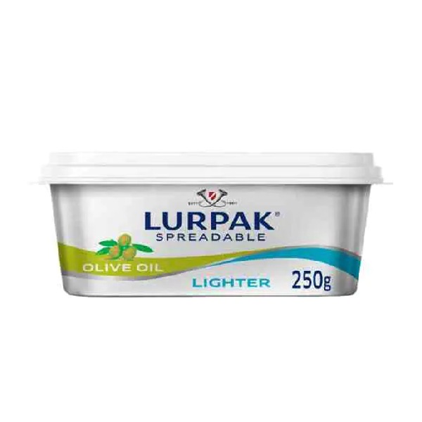 Lurpak Unsalted Light Butter 250g