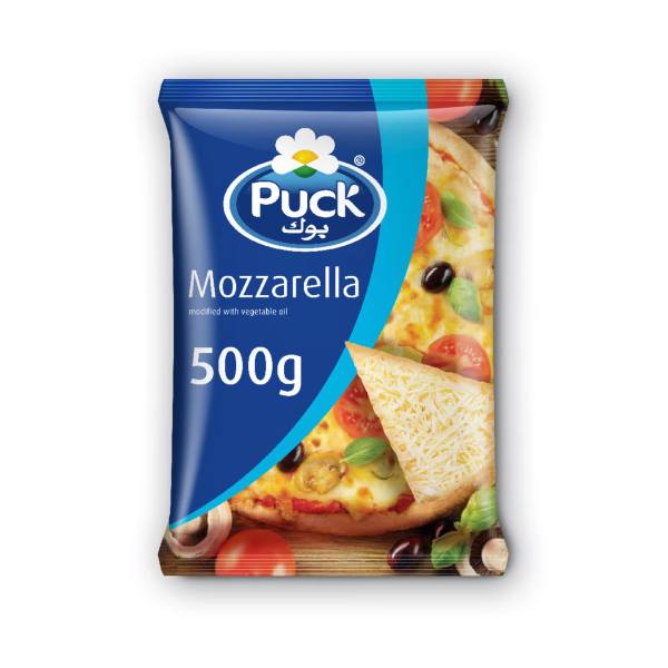 Puck Mozzarella Shredded Cheese 500g
