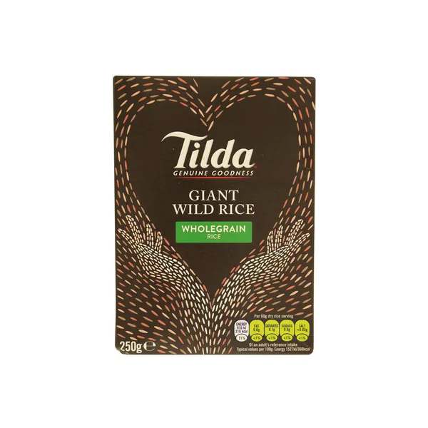 Tilda Wholegrain Giant Wild Rice 250g