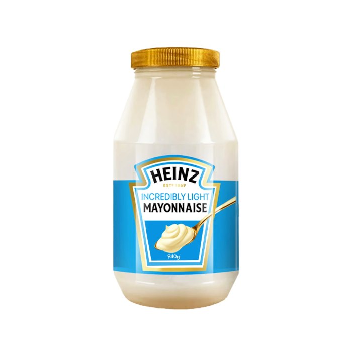 Heinz Incredibly Light Mayonnaise 940g