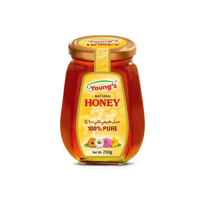 Young's Natural Honey 250g