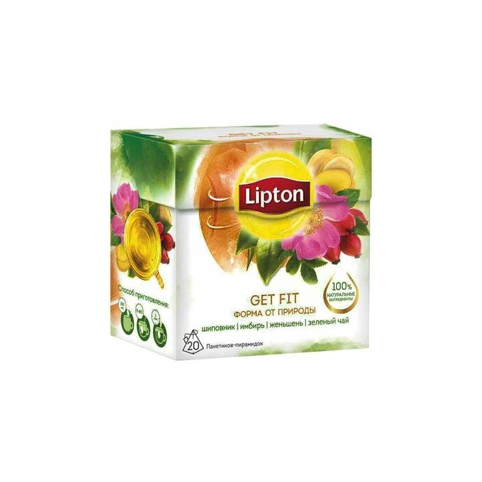Lipton Get Fit Green Teabags