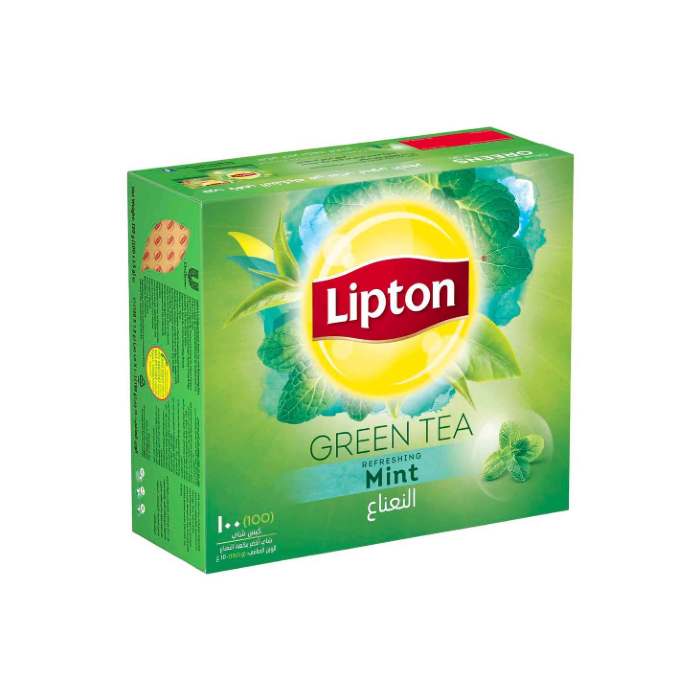 Lipton Mint Flavoured Green Teabags