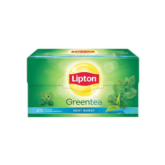Lipton Mint Burst Envelope Green Teabags