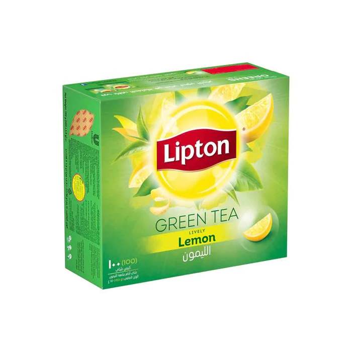 Lipton Lemon Flavoured Green Teabags