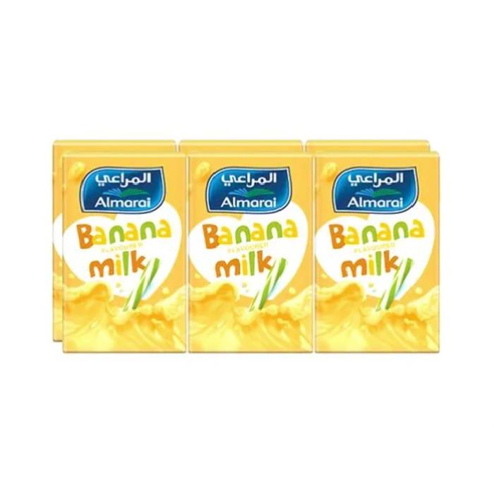 Almarai Long Life Banana Flavoured Milk 150ml x 6