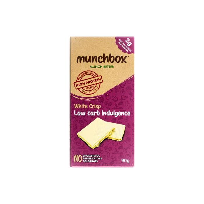 Munchbox White Crisp Low Carb Indulgence Keto Tablet 90g