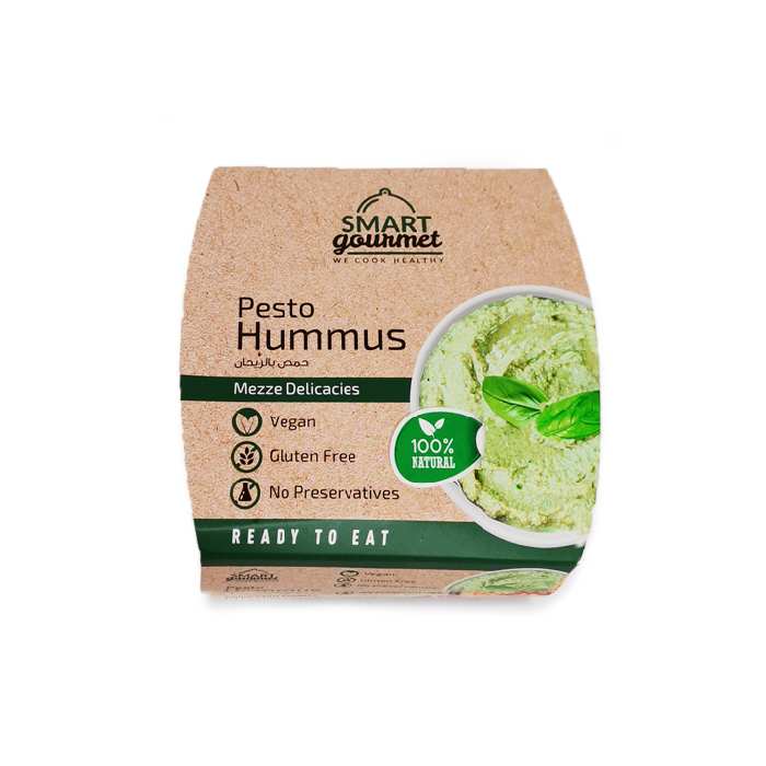 Smart Gourmet Pesto Hummus 225g