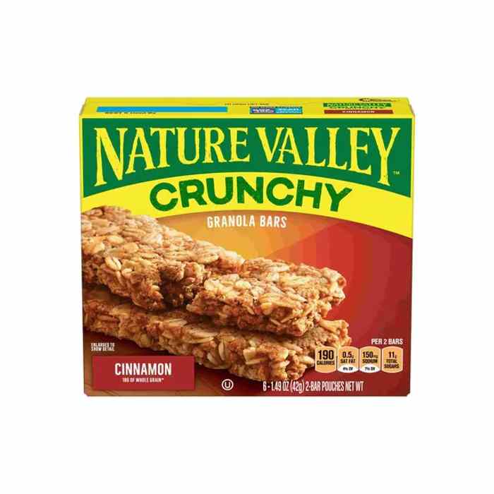 Nature Valley Cinnamon Crunchy Granola Bars 42gx5