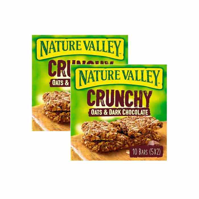 Nature Valley Oats And Dark Chocolate Crunchy Granola Bars 21gx20