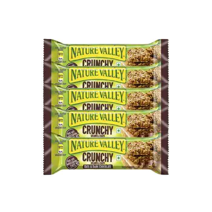 Nature Valley Crunchy Oats & Dark Chocolate Granola Bars 42gx5