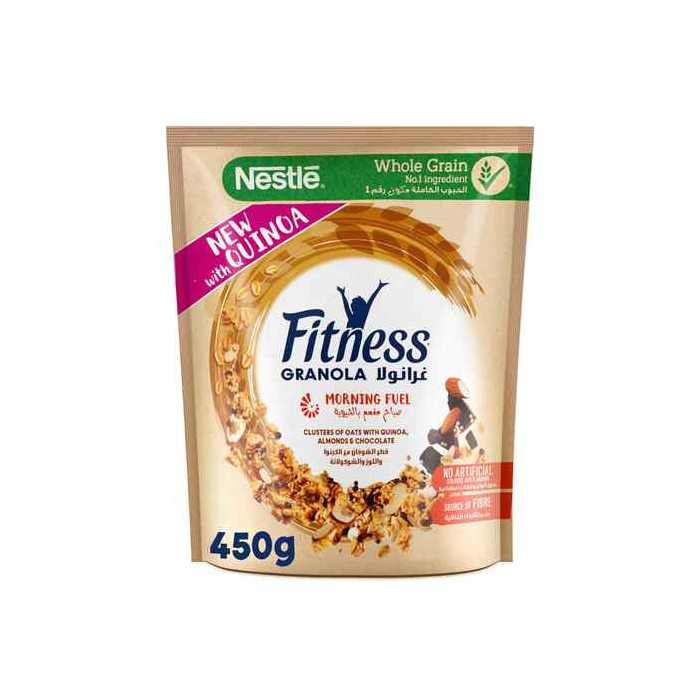 Nestle Fitness Granola Quinoa, Almonds & Chocolate 450g