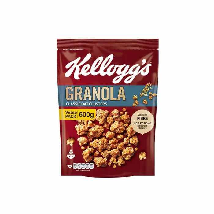 Kellogg's Granola Classic Oat Clusters 600g