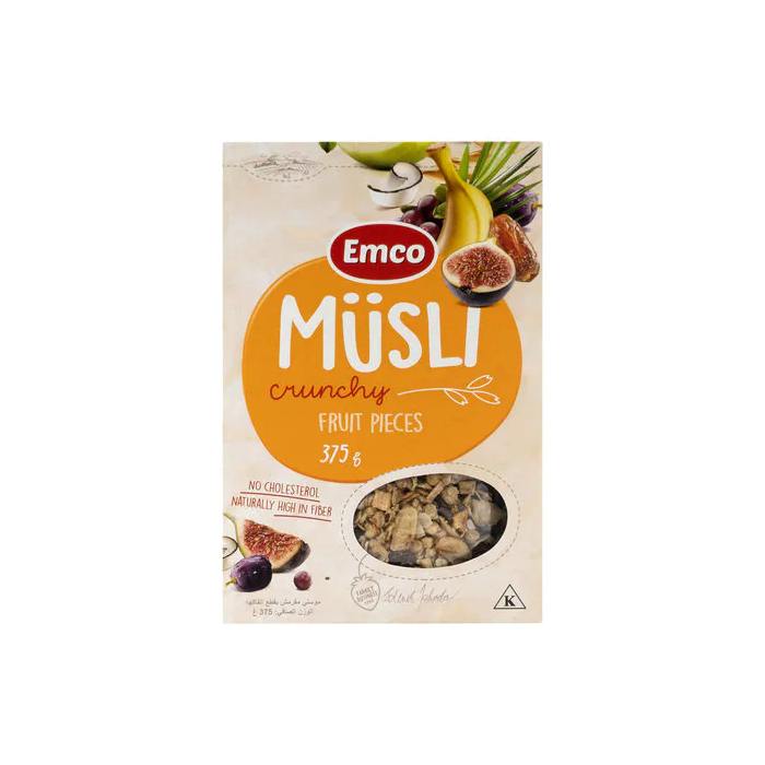 Emco Muesli Crunchy Fruit Pieces 375g
