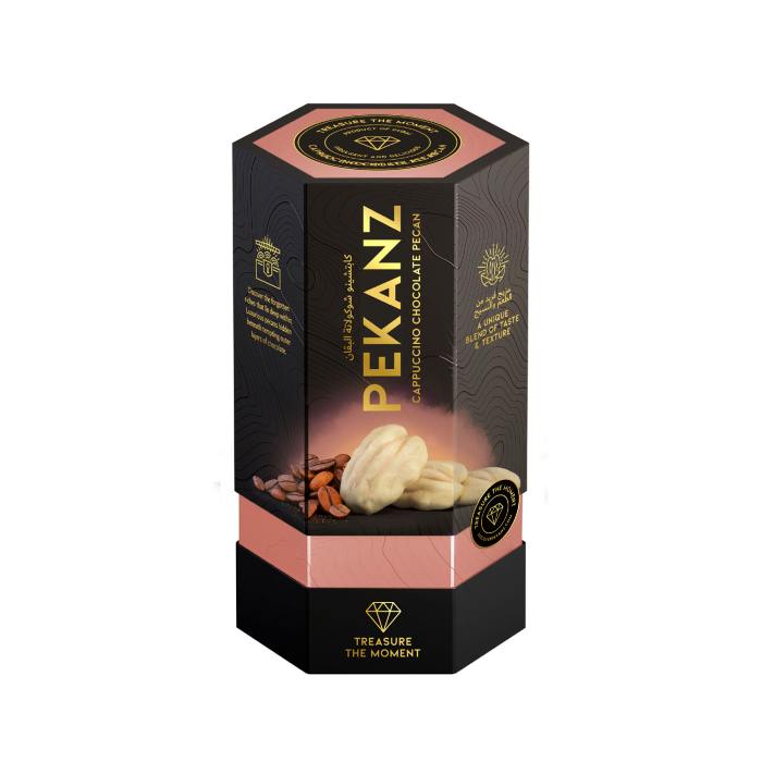Pekanz- Pecan Coated with Cappuccino Chocolate 150gm