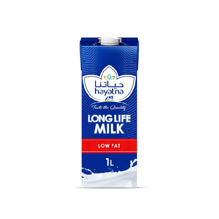 Hayatna UHT Low Fat Milk 1L