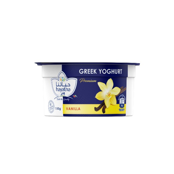 Hayatna Vanilla Greek Yoghurt 150g