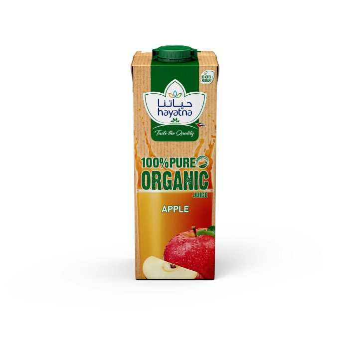 Hayatna Organic UHT Apple Juice 1L