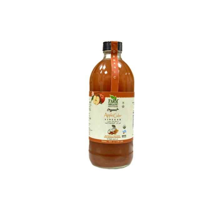 Farm Organic Apple Cider Vinegar Infused with 
Cinnamon & Fenugreek