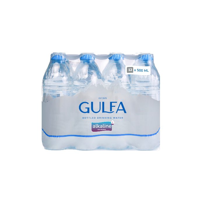 Gulfa Alkaline Water Bottle 500ml x 12