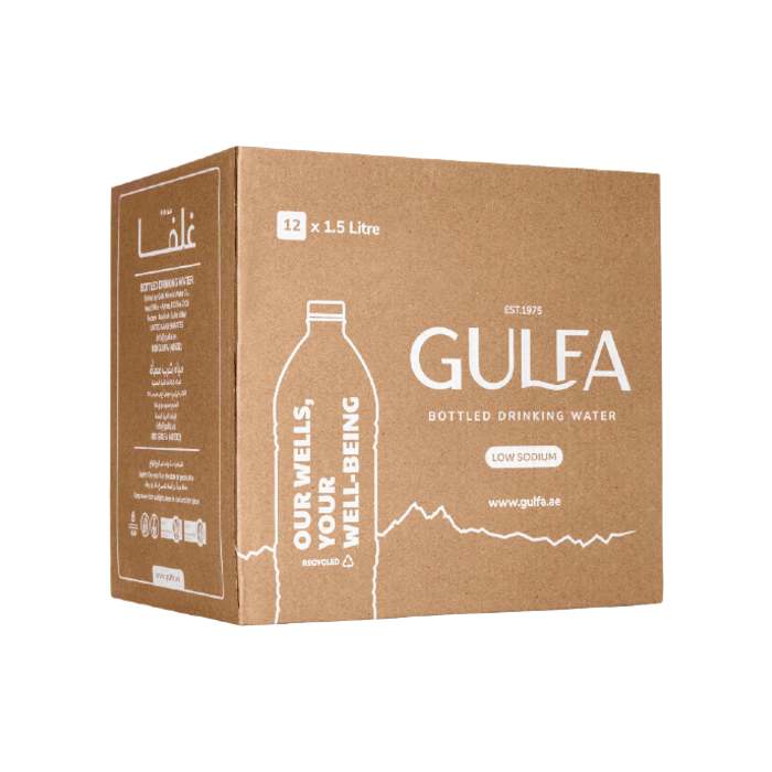 Gulfa Water Bottle 1.5L x 12
