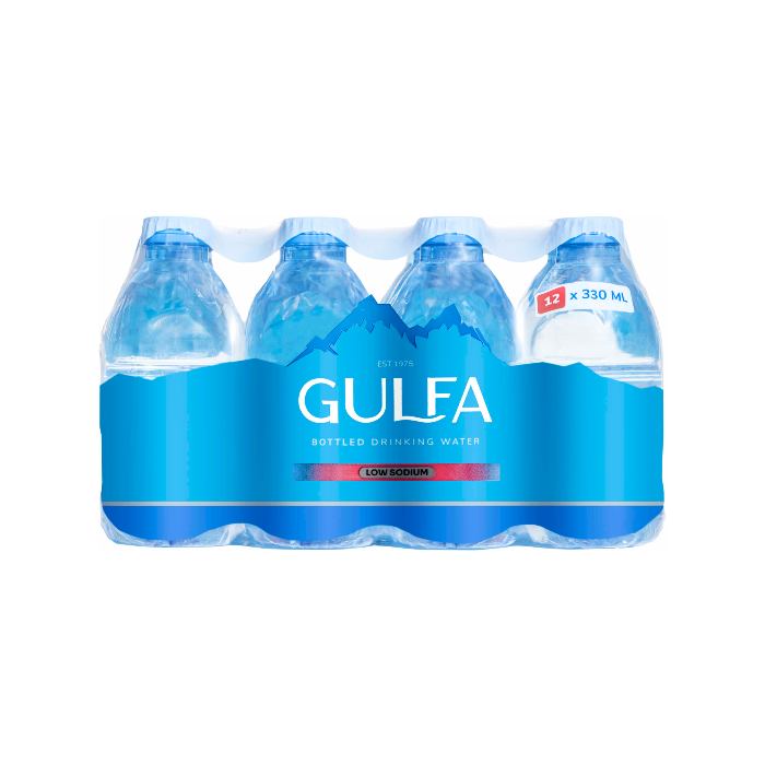 Gulfa Water Bottle 330ml x 12